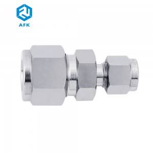 6mm SS 316 Compression Tube Fitting សហជីពកាត់បន្ថយ