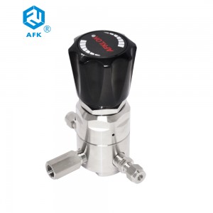 Корпус на клапана R41 без габарит Регулатор на налягането на азотен газ с високо налягане от неръждаема стомана 3000psi