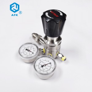Régulateur haute pression 6000PSI CGA580 pression Argon en acier inoxydable