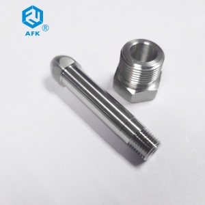 AFK Stainless Steel Male Thread CGA510 Ċilindru Konġunt