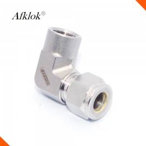 Gas Stainless Steel Union Female Elbow