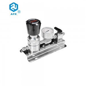 AFK WL400 ဆင့်ပွားဖိအားလျှော့ချခြင်း Valve Stainless Steel 316 Gas Pressure Regulator