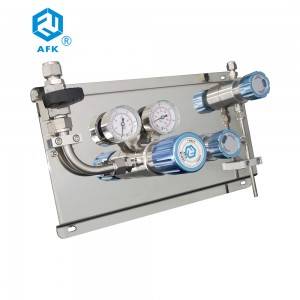Stainless Steel 316 Single Cylinder Gas Panel Manifold