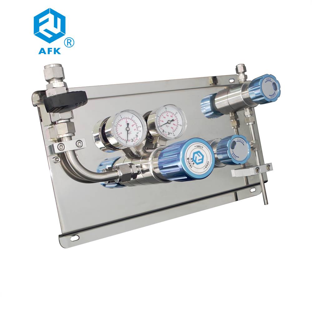 Stainless Steel 316 Single Cylinder Gas Panel Manifold Featured Image