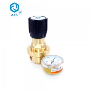 Ρυθμιστής πίεσης ορείχαλκου χαμηλής πίεσης Argon Co2 Weld