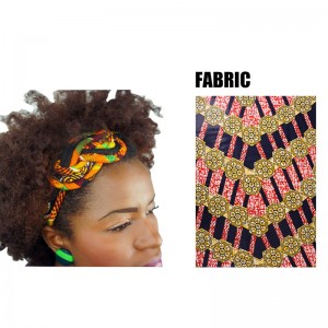 African Printed Wax Headbands For Women Colorful Hair Sticks Hairbands WYS02
