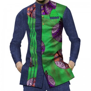 African Mens Clothing Dashiki Print Shirt WYN380