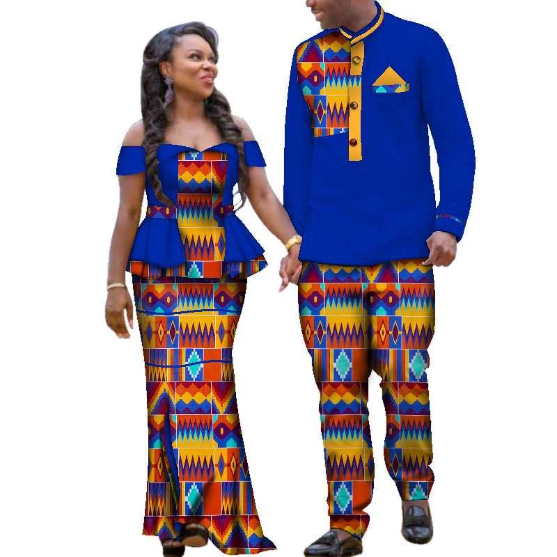 Couple Wear African Cl...