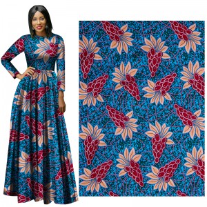 100% Cotton High Quality Ankara African Prints Batik with 40FS1408