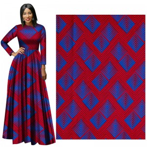 Ankara African Prints Batik Kente Fabric for Sewing Wedding Dress Crafts 100% Polyester