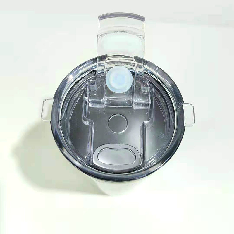 Bicchiere da 20 once 30 once in acciaio inossidabile a doppia parete con isolamento sottovuoto completamente dritto e sottile con chiusura a vite ((5)