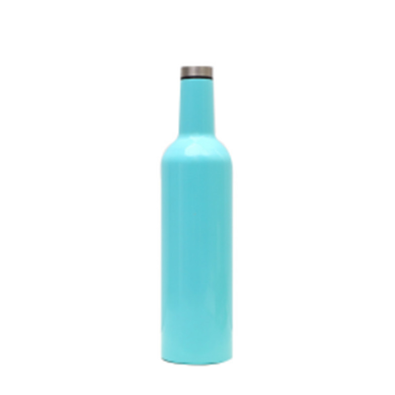 1725oz цветни изолирани вакуумни бутилки за вино от неръждаема стомана на едро (2)
