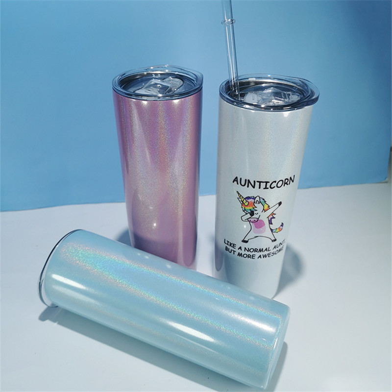 Sublimaciniai ruošiniai DOuble Walll Vacuum Gliter serijos būgniniai puodeliai (11)