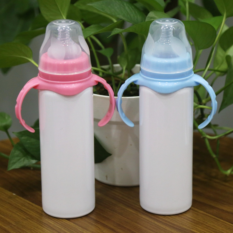 ʻO Sublimation Stainless Steel Pāpālua Vacuum Insulation Baby Feed Bottle14