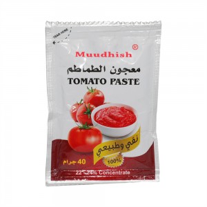 Жалпак пакеттерде томат пастасы же соус (жаздык пакеттер)