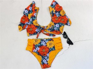 Ամառային լողափի մեկ կտոր լողազգեստ կանանց համար