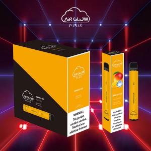 Disposable electronic cigarette 5% and 2% nicotine