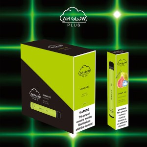 Disposable electronic cigarette 5% and 2% nicotine