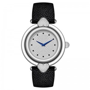 2023 OEM novo relógio automático de pedra cheia de moda feminina MW1036L-R2