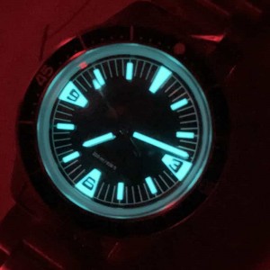 2023 OEM nova versão masculina relógio de mergulho com super luminova