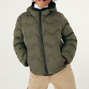 Jachetă personalizată de înaltă calitate, 100% nailon, iarnă pentru copii
