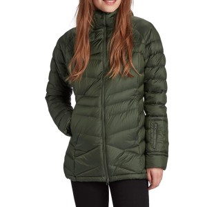 Long Down Jacket Women Cotton Padded Coat Jackets With Hood