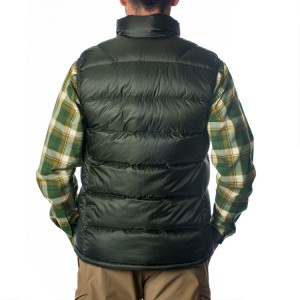 Feshene High Quality Custom Custom Men's Light Down Vest Jacket