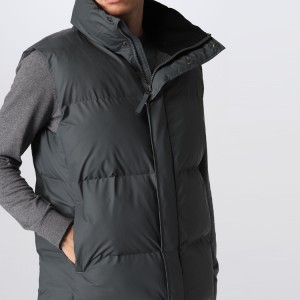 Maza Hannun Golf Down Vest Jacket Custom 100% Polyester Puffer Vests