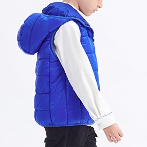 Custom Kid's Light Down Jacket Vest Winter Children Goose Sleeveless Down Vests