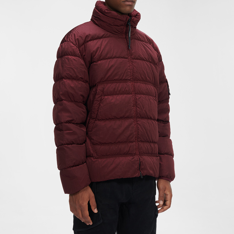 Mantel Berlapis Kapas Berkualitas Tinggi - Jaket Berlapis Kapas Puffy Musim Dingin Pria Kustom OEM Dengan Saku Lengan – AIKA