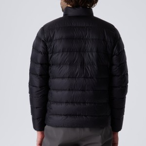 사용자 지정 도매 남성 경량 다운 재킷 방수 가장 따뜻한 다운 코트