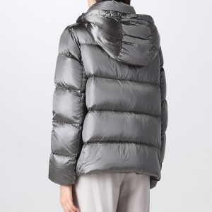 High Quality Custom Hooded Puffer Coat Down Dagirtî Jacket Fashion Jinan