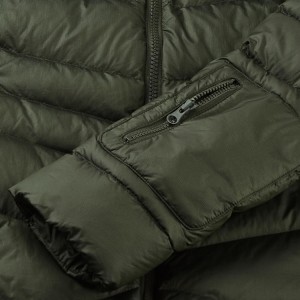 Long Down Jacket Womens Cotton Padded Coat Jackets With Hood