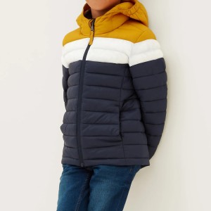 Jaquetas de inverno impermeáveis ​​personalizadas para crianças