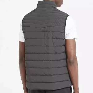 စိတ်ကြိုက်အမျိုးသားများအတွက် Cotton Paddec Quilted Puffer Vest