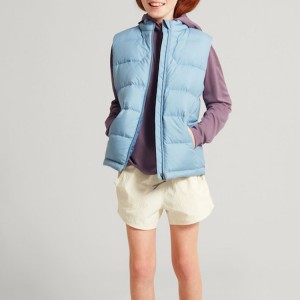 Custom Quilted Padded Kids' Down Vest