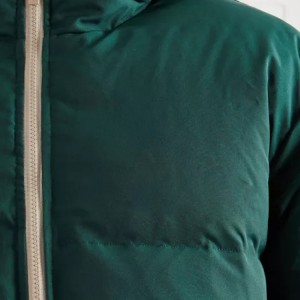 पुरुषांसाठी विंटर कॉटन पॅडेड कोट सानुकूल घाऊक वॉटरप्रूफ डाउन जॅकेट