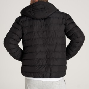 Ultra Light Duck Down Jacket With Hood Men's Down Coat Custom Wholesale