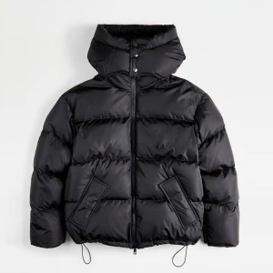 Jacket Puffer Down ho an'ny vehivavy Winter Down Coat With Hood Custom Gros