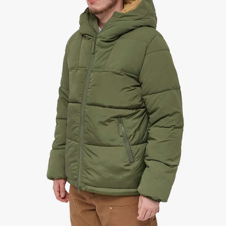 2022 အရည်အသွေးမြင့် စိတ်ကြိုက် Cotton Padded Vest - OEM Factory Custom Men's Cotton Filled Jacket Winter Down Coat - AIKA