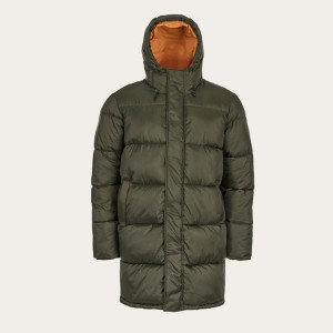 후드가 있는 가장 따뜻한 남성 롱 다운 퍼퍼 재킷
