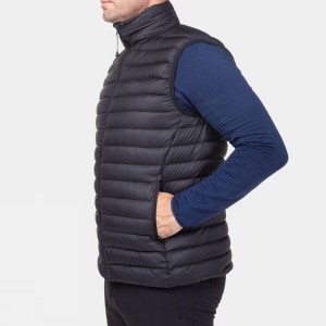 Custom Quilted Vest For Men Light Golf Cotton Padded Down Vest