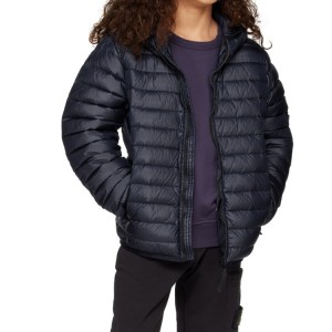Dětská péřová bunda Bavlněný vycpaný kabát s kapucí Zimní zakázkový velkoobchod