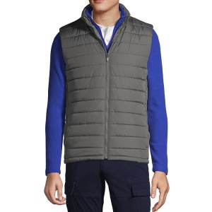 Custom Logo Packable Lightweight Stand-Up Collar Down Jacket Men Vest
