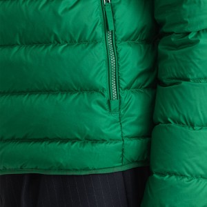 男性の冬のカスタムコートのためのコットンパッド入りキルティングジャケット