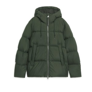 Custom ຄຸນະພາບສູງ Windproof ອົບອຸ່ນຜູ້ຊາຍ Puffer ລົງ Jacket ມີ Hooded