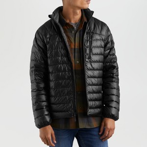 Custom Wholesale Lightweight Men's Packable Down Quilted Jacket