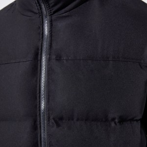 Męskie wodoodporne bawełniane wyściełane kurtki puchowe Niestandardowe logo Cena hurtowa