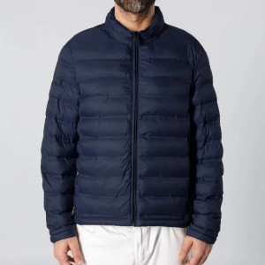 Varume Chiedza Quilted Down Jacket Classic Stand Up Collar Down Coat