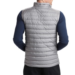 Men's Lightweight Quilted Down Vest Custom Wholesale